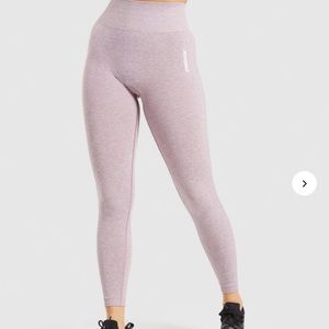 Gymshark Purple adapt marl seamless leggings